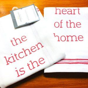🎁 2/$10 ❤️Threshold™ Heart of the Home Kitchen Towel